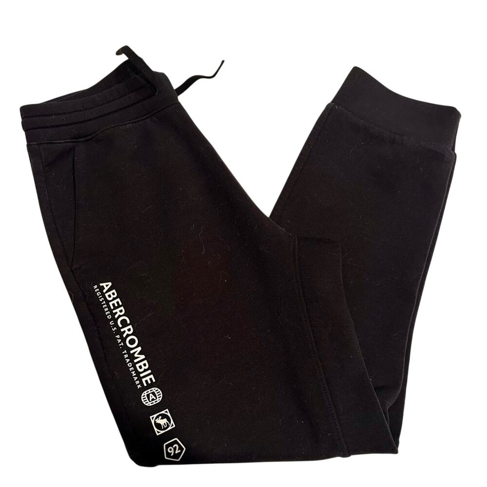 Abercrombie Kids, Boys Sweatpants, 11/12, Black